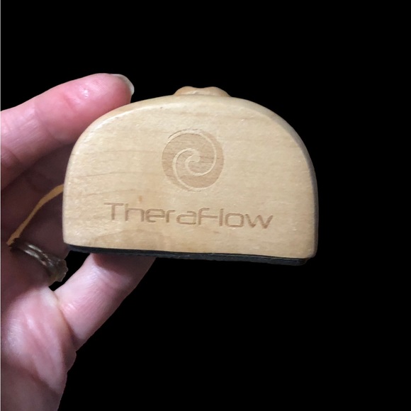 TheraFlow Deep Tissue Foot Massager Roller (Dual Foot). Plantar Fasciitis & Pain - Picture 2 of 3